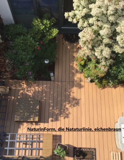 Naturlinie Eichenbraun Terrasse