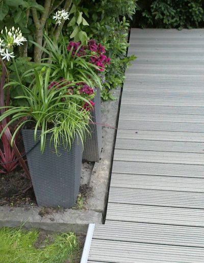 Megawood Terrasse Bauprozess