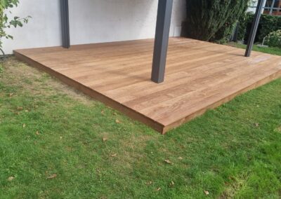 Cumaru Hartholzterrasse in Köln, Referenzprojekt Rupsch